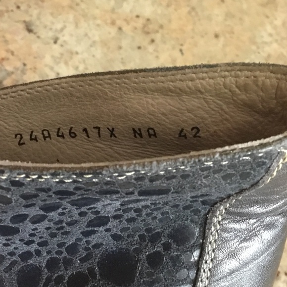 Jan Jansen Leather Wedge Booties - Picture 8 of 16